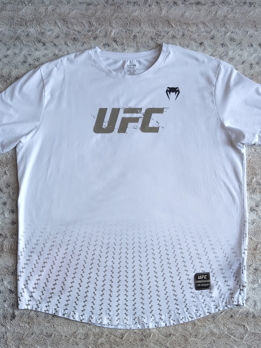 Venum UFC Fight Week 2.0 Short Sleeve White T-Shirt